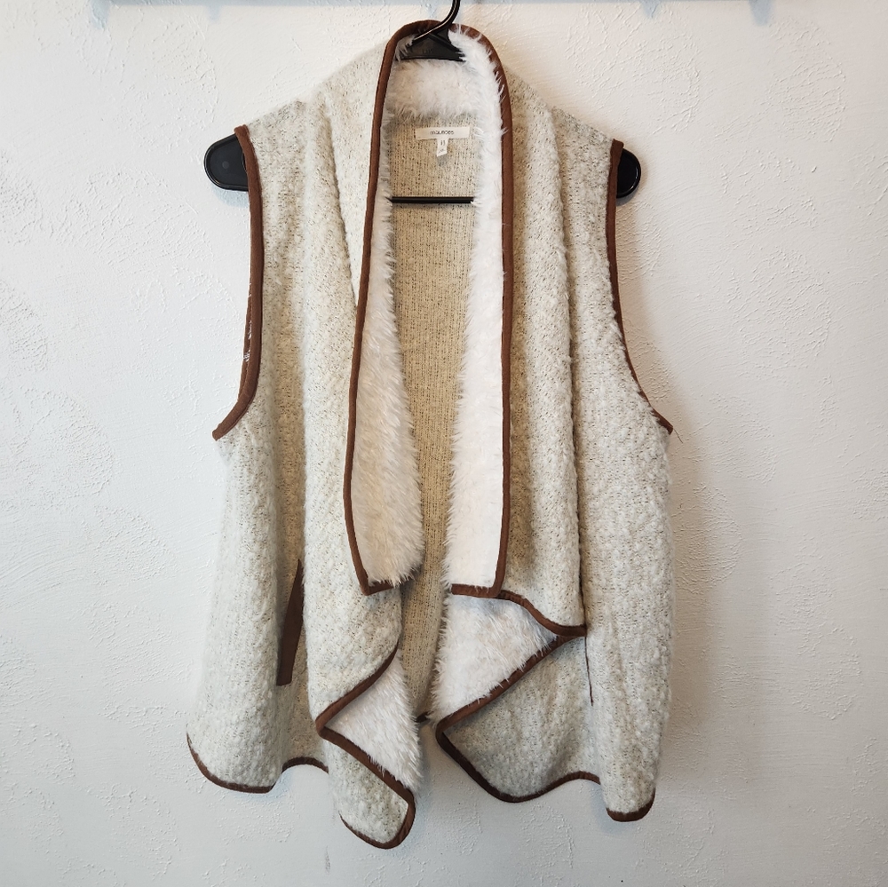Maurices Fuzzy Vest